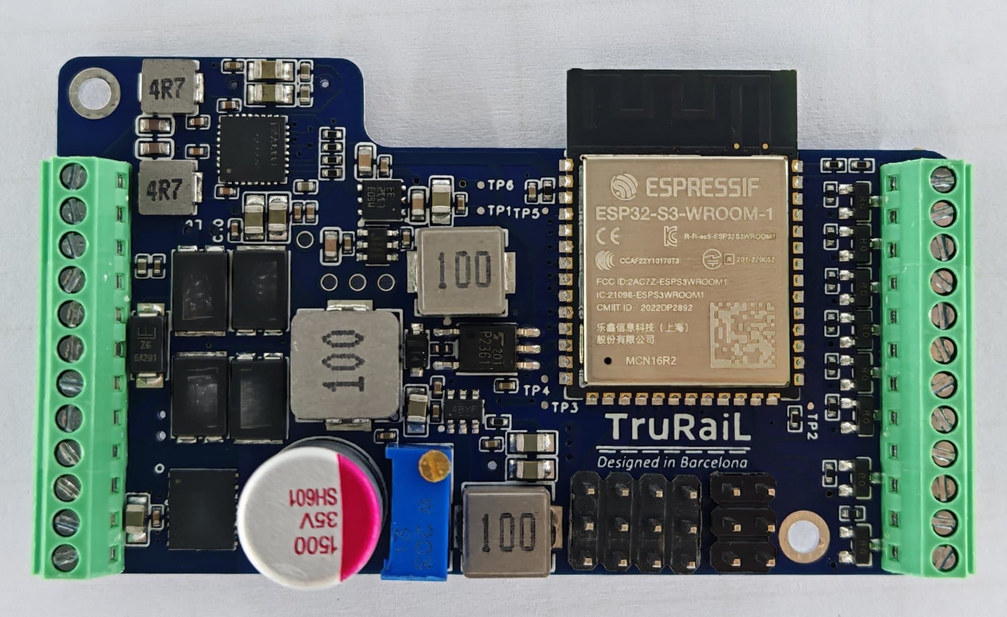 Placa del Decoder TruRail V4